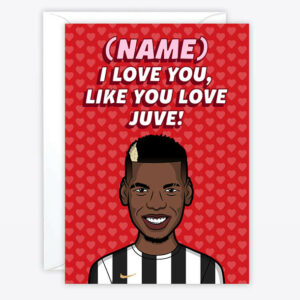 Juventus Valentine's day card
